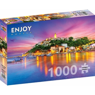 ENJOY Vesnice Vrbnik Chorvatsko 1000 dielov