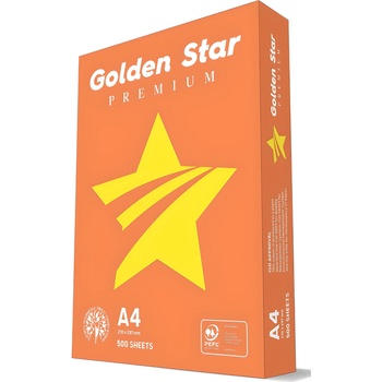 Копирна хартия Golden Star Premium A4, 80 г/м2, 500 листа