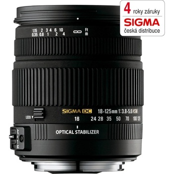 SIGMA 18-125mm f/3.8-5,6 DC OS HSM Nikon