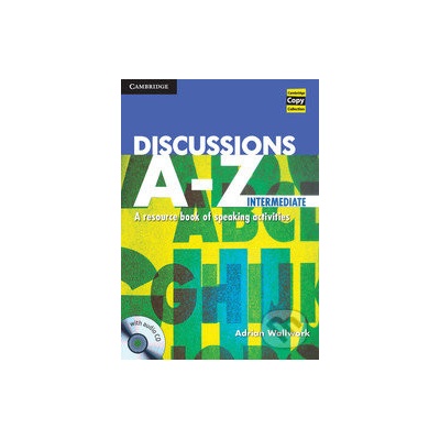 Discussions A-Z Intermediate Book and Audio CD - A Resource Book of Speaking ActivitiesMixed media product