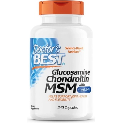 Doctor's Best Glucosamine Chondroitin MSM 240 kapslí