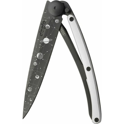Deejo 9GM022 27g black Gold collection Astro 9kt white gold