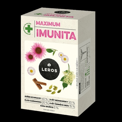 Leros ImunitaMAX EchinaceaandSedmikráska 20 x 1,2 g
