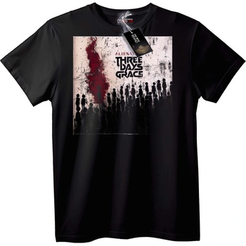 NOONEBRAND Тениска Three Days Grace Отчуждение - 5XL, Black