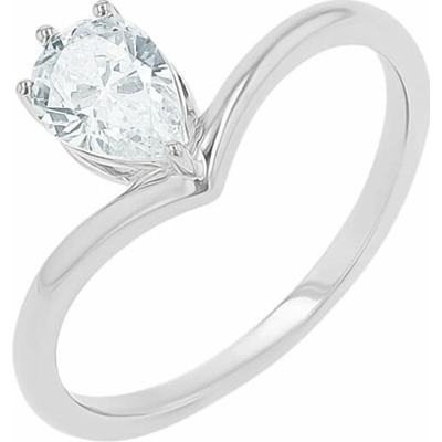 Eppi zásnubný prsteň s pear lab grown diamantom Ingrid RE48815