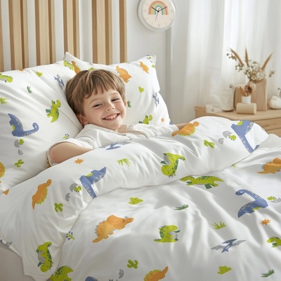 Stanex krep obliečky Dinosaury 140x200 70x90