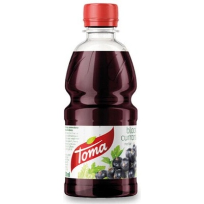 Toma Čierna ríbezľa 25% 12 x 0,33 l