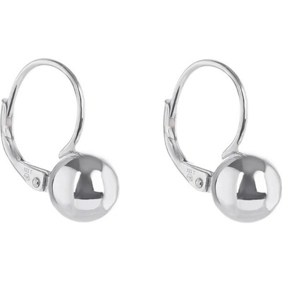 Steel Edge stříbrné náušnice kuličky 311631002