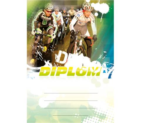 Cyklistický diplom A5
