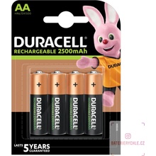 Duracell Stay Charged AA 2500mAh 4ks DURSTAYAA2400