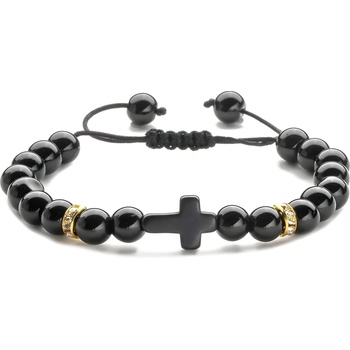 HARAHU Гривна Ethnic Cross - Черен KP29283 (29283)