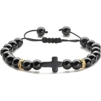 HARAHU Гривна Ethnic Cross - Черен KP29283 (29283)