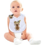 Sevibaby Лигавник със странично велкро закопчаване Цвят МЕЧЕ (71 - 125)