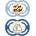 MAM Perfect Night 6m+ биберон Blue/ Dark Blue 2 бр