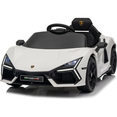 Mamido Lamborghini Revuelto Detské elektrické autíčko biela