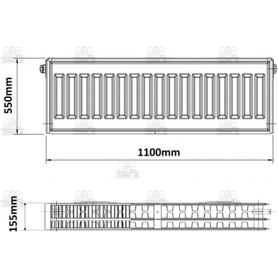 Korado 33R 550 x 1100
