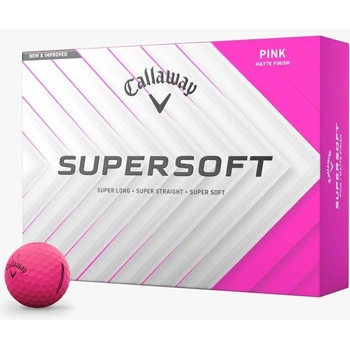 Callaway Supersoft Matte ružové 3 x 3 ks