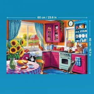 Trefl Puzzles - 300 Easy Piece - Morning in the Kitchen FSC Mix 70% 23102