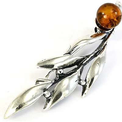 Glare stříbrná brož 51 – Zbozi.Blesk.cz