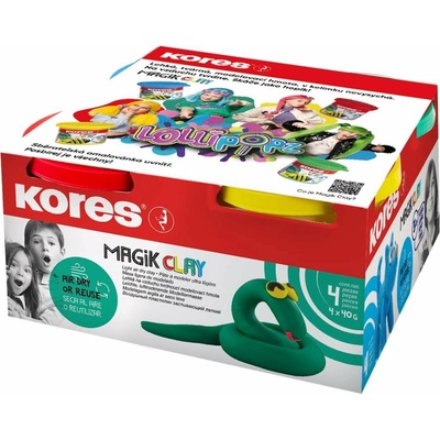 KORES Magik Clay LOLLIPOPZ 4× 40 g