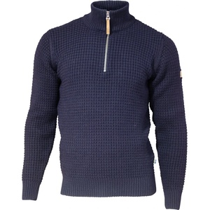 Ivanhoe of Sweden Мъжки вълнен пуловер Ivanhoe of Sweden Moritz Half Zip Wool jumper - Navy - размер XL (005-5436-0314)