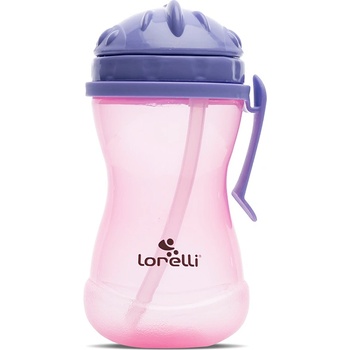 Baby Care СПОРТНА БУТИЛКА С ДРЪЖКa purple/pink и сламка (10230090005)