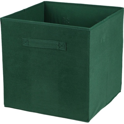 Dochtmann do kallaxu úložný box manšestr 31 x 31 x 31cm tmavě zelený