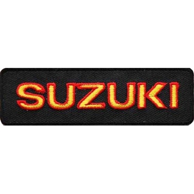 Nášivka Suzuki 2,5 x 9 cm