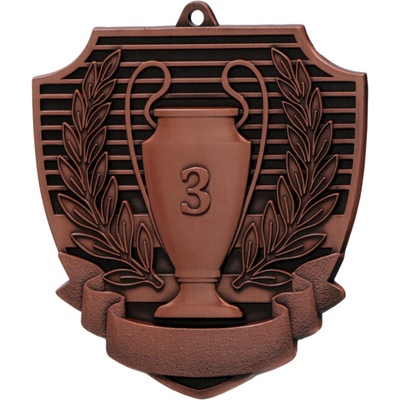 MD8056/B Medaila pohár 80x75 mm hr.3 mm bronz 8x7,5x0,3 cm