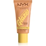 NYX Cosmetics Buttermelt Glaze озаряващ тониращ флуид SPF 30 цвят 02 Vanilla Bean Butta 30ml