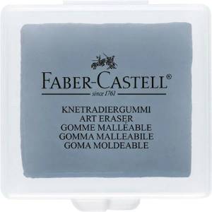 Faber-Castell пластмасова кутия сив ластик FC127220 (FC127220)