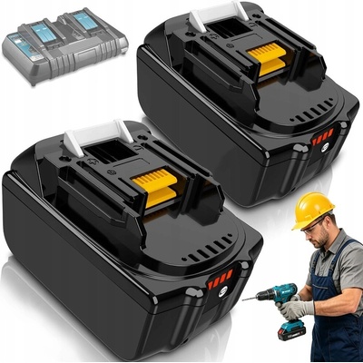 Makita 2x BL1850B 197288-2