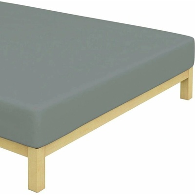 BedTex Jersey bavlna prestieradlo tmavosivé 90x200