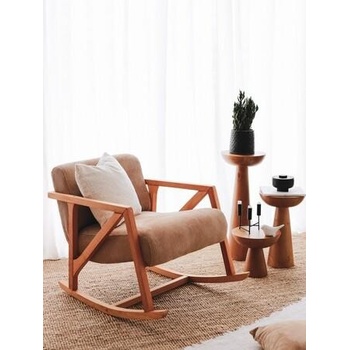 Atelier del Sofa wing chair Nini Sallanan Camel