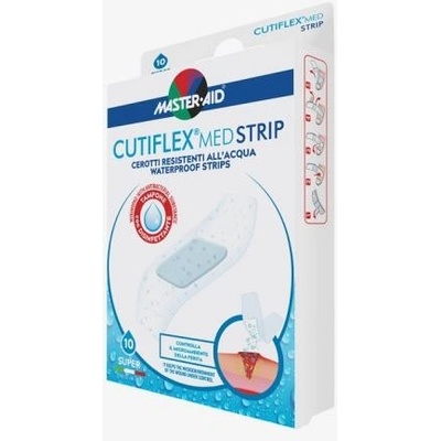 Master Aid CUTIFLEX Med Super Náplasti do vody 10 ks