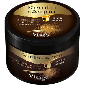 Visage Keratin & Argan Маска за увредена коса, 500 ml - ozone