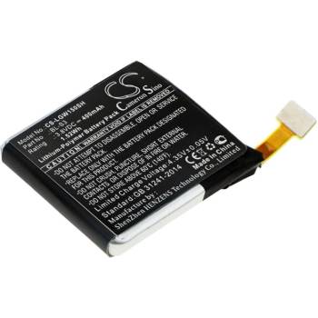 Cameron Sino Батерия за LG W150, LG Watch Urbane, (еквивалент на LG BL-S3), 400 mAh (CS-LGW150SH)