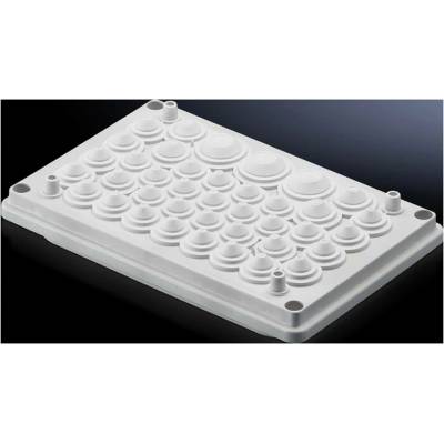 Rittal SV 9665770 destička pro kabelové průchodky s propustnou membránou Průměr svorky (max.) 26 mm Tloušťka montážní de