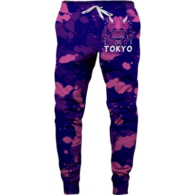 Aloha From Deer Tokyo Oni Purple Sweatpants SWPN-PC AFD936 Purple