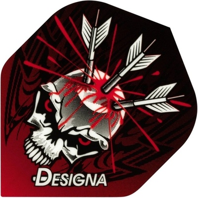 Designa Darts in Skull F0614