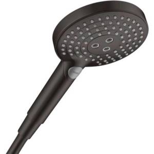 Hansgrohe Raindance Select S - Ръчен душ 120, 3 струи, черен мат 26530670 (26530670)