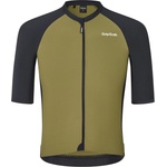 GripGrab Мъжка фланелка с къс ръкав за колоездене GripGrab Grinta Short Sleeve Jersey Cycling jersey - Olive Green - размер M (056-3867-0212)