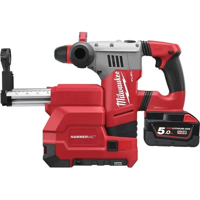 Milwaukee M28 CHPXDE-502C Aku kombi kladivo SDS-plus s odsavačem prachu