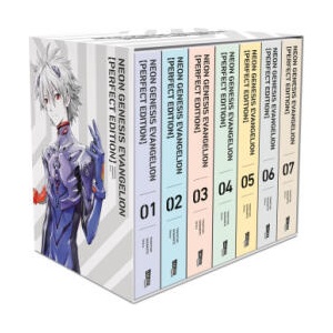 Neon Genesis Evangelion - Perfect Edition, Bände 1-7 im Sammelschuber mit Extras (2023)