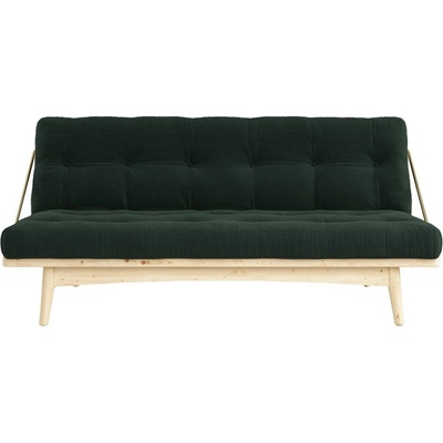 Karup Design Menčestrová variabilná pohovka Folk Raw/Dark Green