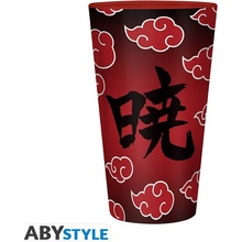 ABYstyle Sklenice Naruto Shippuden Akatsuki 400 ml