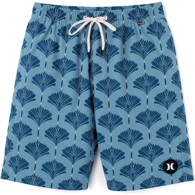 Hurley Мъжки бански слипове Hurley Volley Icon Printing Press Arbore Swim brief - Worker Blue (050-2360-0212)