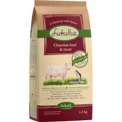 Lukullus hovädzie Charolais a pstruh 4 x 1,5 kg