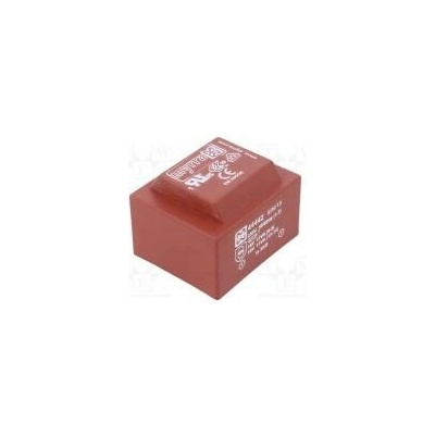 Transformátor zalévaný 22VA 230VAC 18V 18V 611mA 611mA PCB