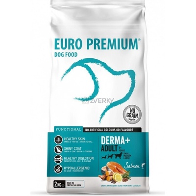 Euro-Premium All Breed Adult DERMA 2 kg
